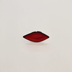 Anel Esmalte Losango Vermelho