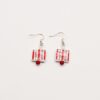 Red hook chita earrings
