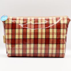 Bolsa Xadrez Escocês Vermelho