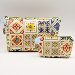 Bolsa Azulejo Flores