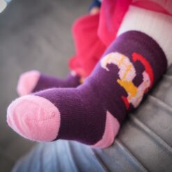 Meias Criança Galo de Barcelos Grande Rosa