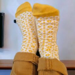 Yellow Tile Children's Socks