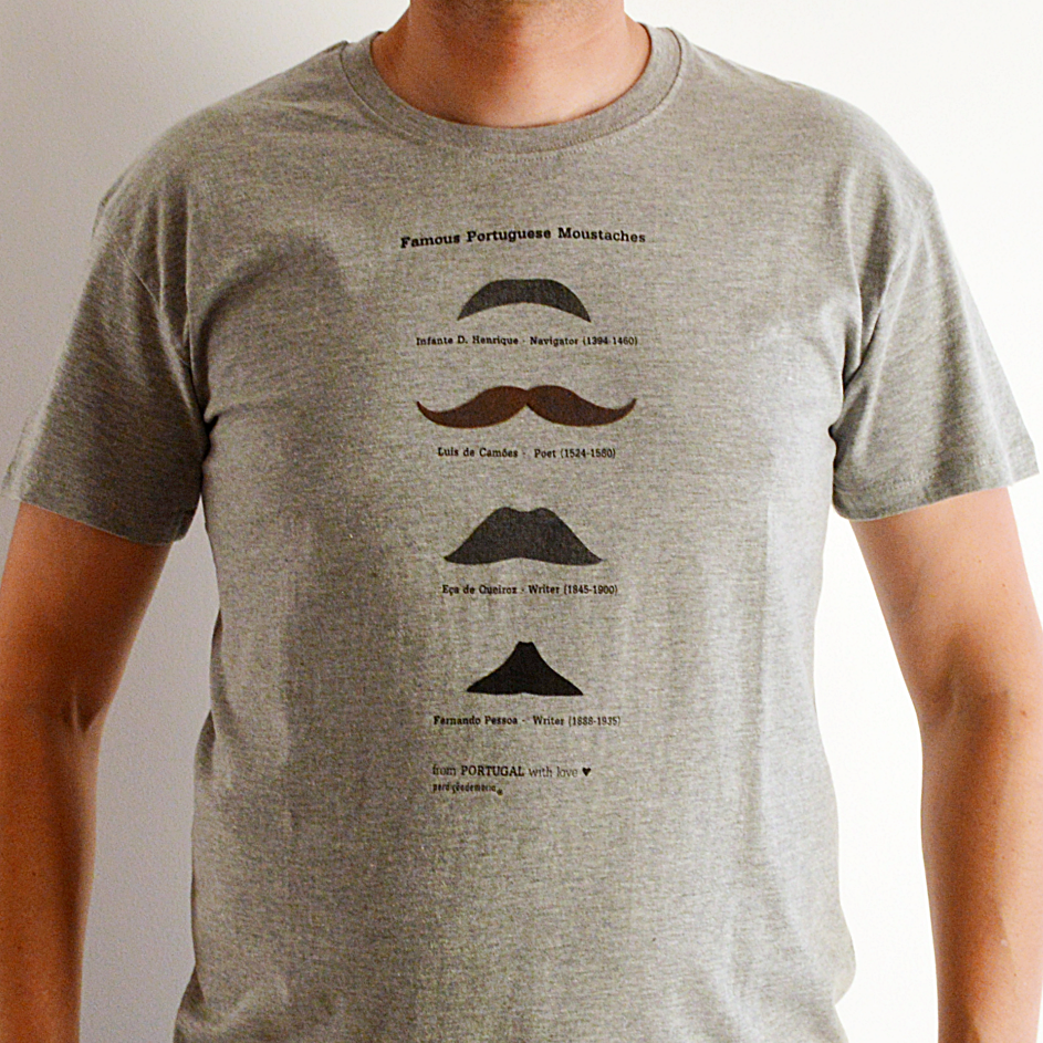 Portuguese Famous Mustaches T-shirt - Image 3