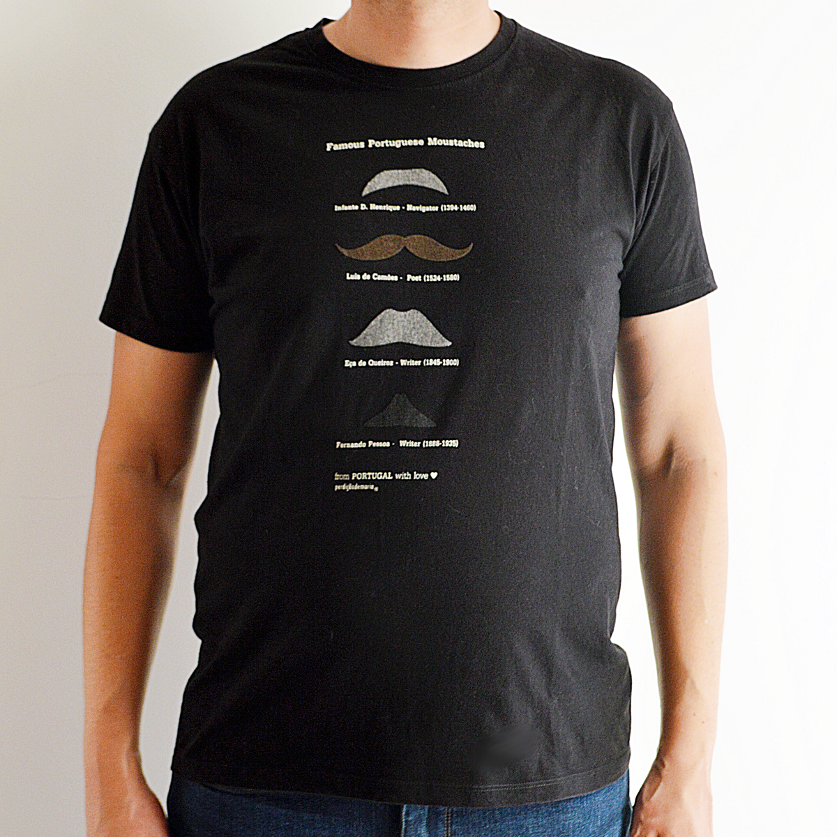 Portuguese Famous Mustaches T-shirt - Image 2
