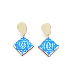 Tile earrings