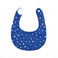 Babete Estrelas Azul