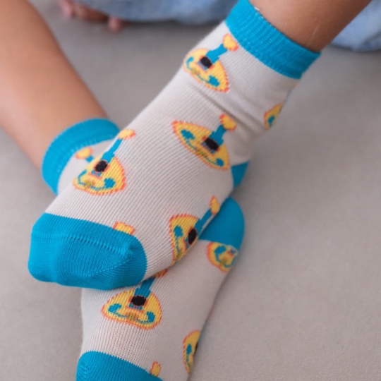 Children's Portuguese Guitar Socks