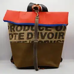 Large Jute Backpack