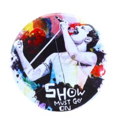Pin/Magnet Open Capsules Freddie Mercury