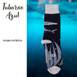 Blue Shark Socks
