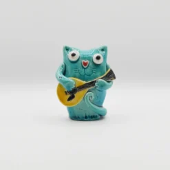 Cat with Guitar
