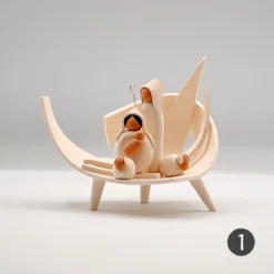 Alternative view of Nativity Scene