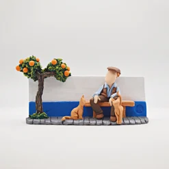 Man with Cats